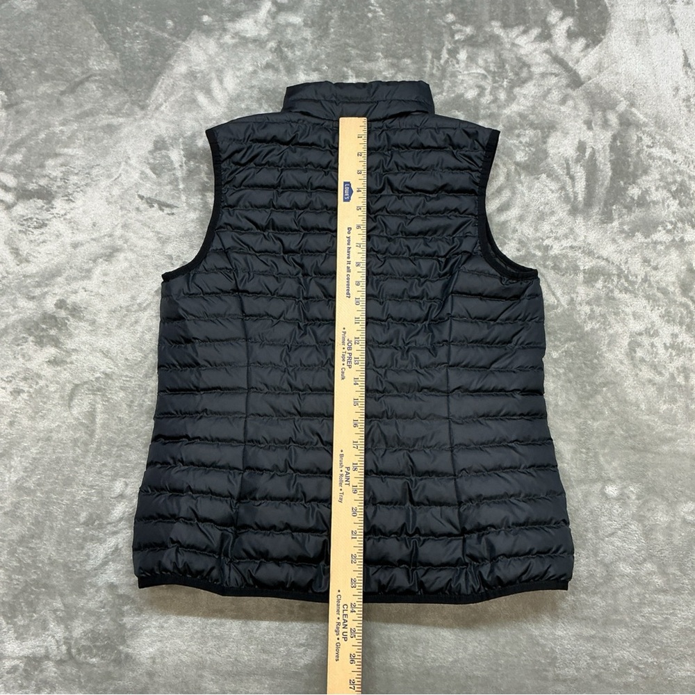 Eddie Bauer  650 Down Vest Women’s Medium black puffer outdoor hiking casual - Picture 11 of 12